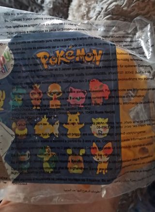 Pokemon scraggy sin abrir y mas