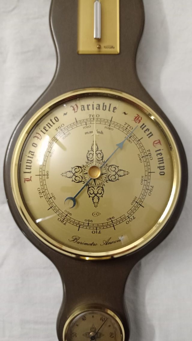 Termómetro Pluviómetro