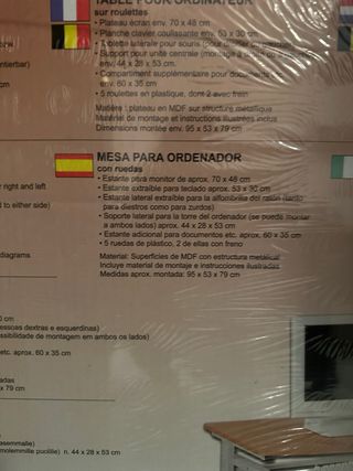 Mesa Escritorio Ordenador Set Up