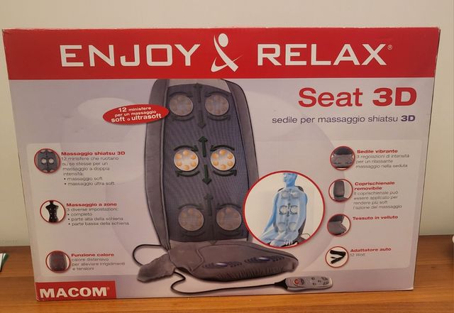 Sedile massaggio shatus Macom EnjoyRelax