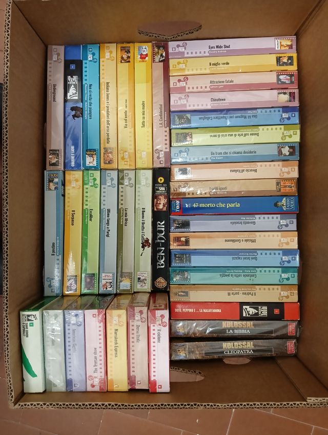 Lotto VHS vari titoli