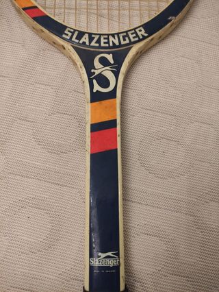 Raqueta vintage Slazenger 