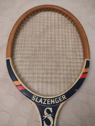 Raqueta vintage Slazenger 
