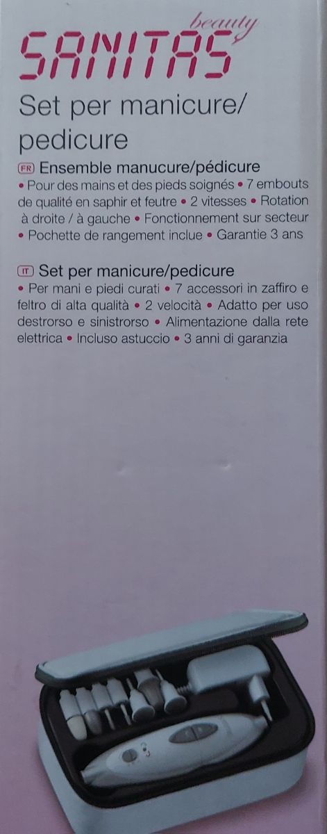 Set per manicure eo pedicure