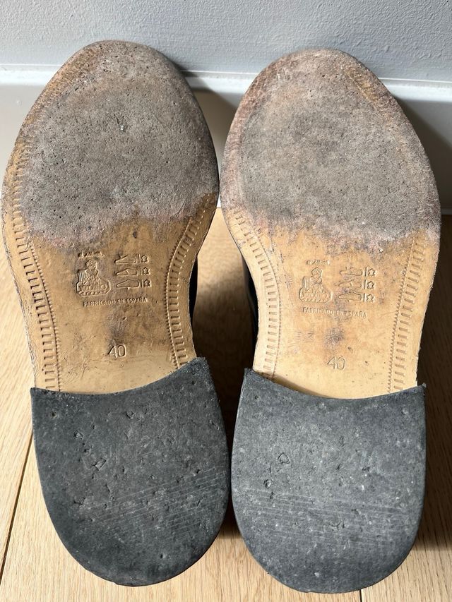 Sapatos de homem em pele Vizcaino