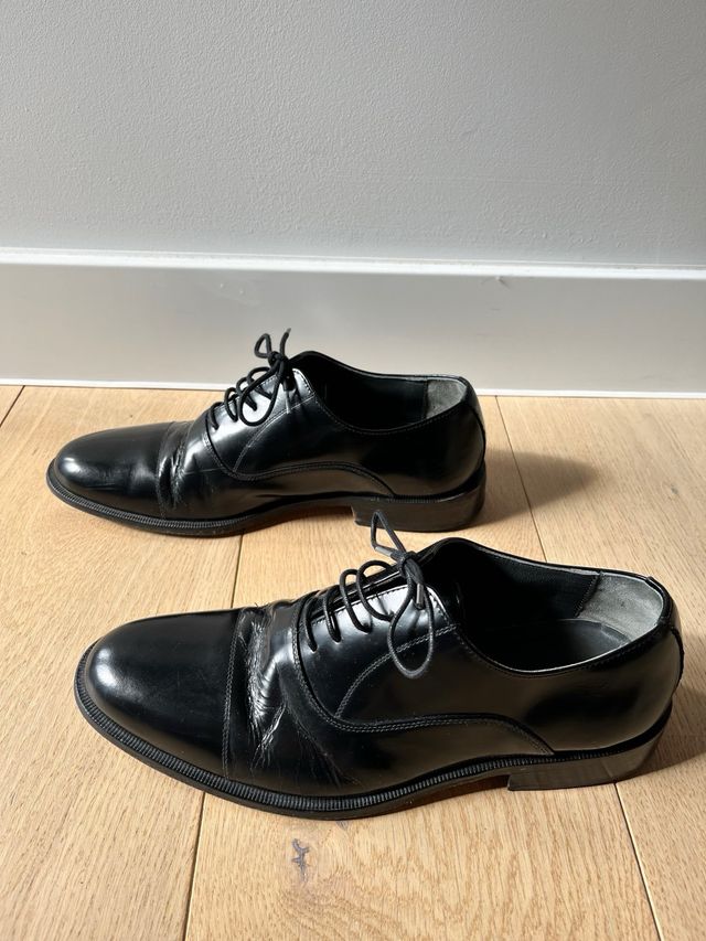 Sapatos de homem em pele Vizcaino