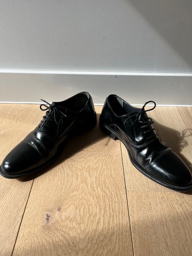 Sapatos de homem em pele Vizcaino