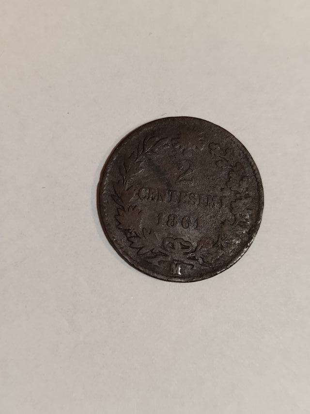 3 monete anno 1861 Re Vittorio Emanuele II°