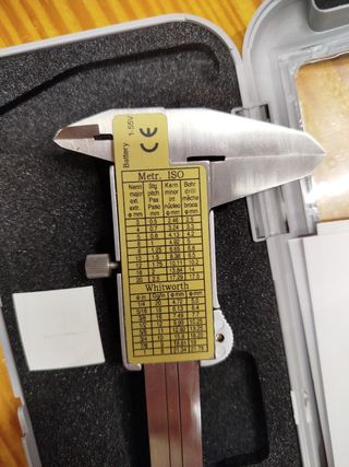 Calibre inox digital. Nuevo a estrenar