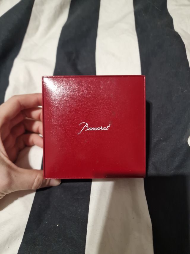 Baccarat collar vintage corazón