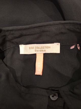 Camisa flores Bershka