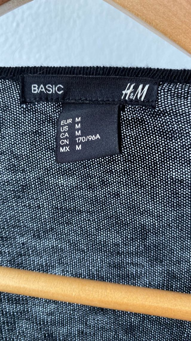 Chaqueta negra larga