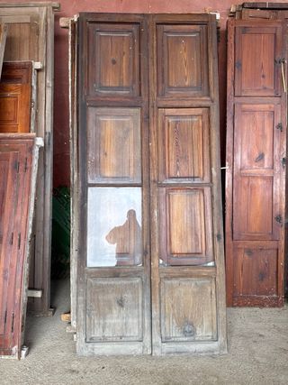 Ventanal de madera