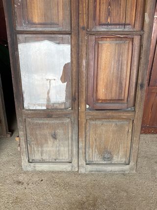 Ventanal de madera