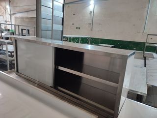 ARMARIO PARED NUEVO ACERO INOX 1,8M