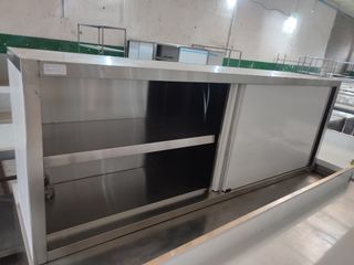 ARMARIO PARED NUEVO ACERO INOX 1,8M