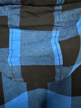 Sobrecamisa azul a cuadros