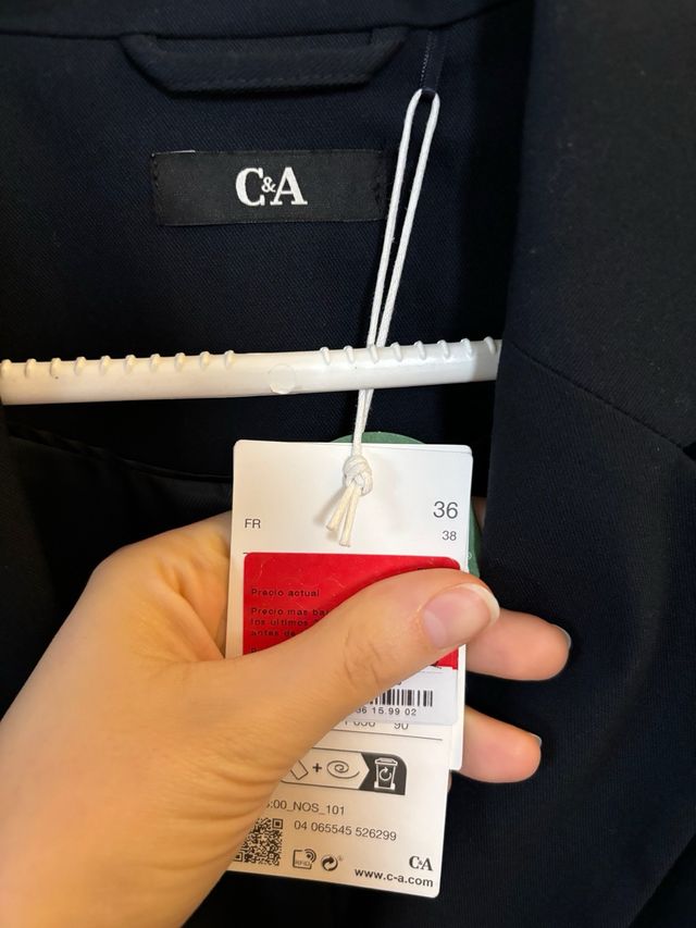 Americana azul marino