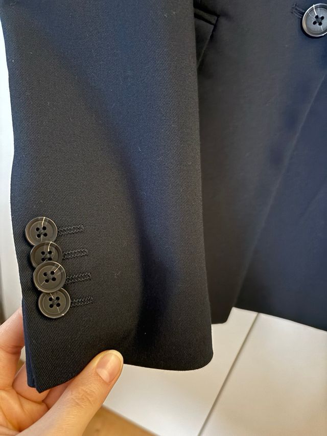 Americana azul marino