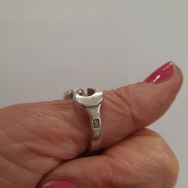 Anello Iron Man argento massiccio mis20