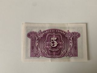 Billete 5 pesetas 1935 SC