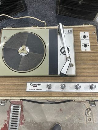 TOCADISCOS KONIGER 2500 STEREO