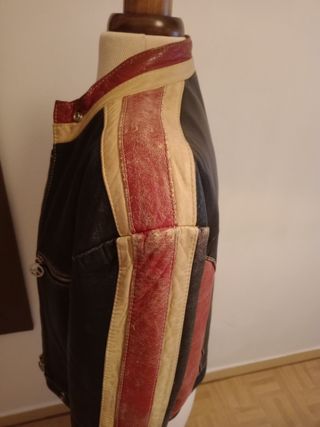 Cazadora estilo moto años 80