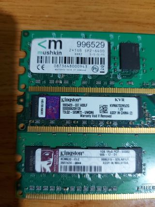 Memorias RAM