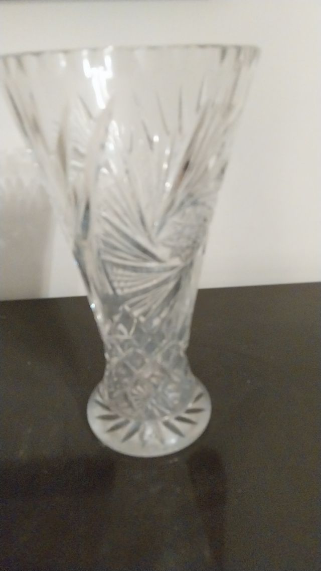 Porta fiori vintage cristallo