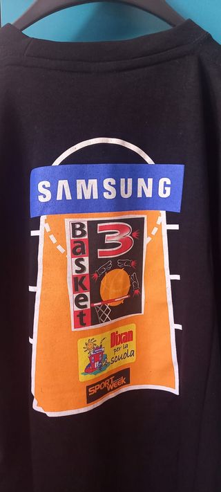 t- shirt maglietta basket 3 vs 3 samsung come nuov