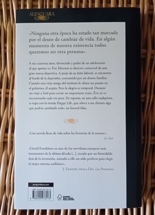 Libro La vida feliz