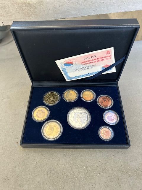 Colección Euros en estuche FNMT - Año 2002