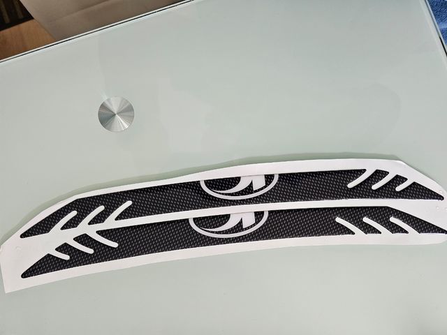 Pegatina Kymco Xciting 400i para  Asidero.