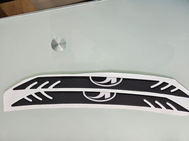 Pegatina Kymco Xciting 400i para  Asidero.