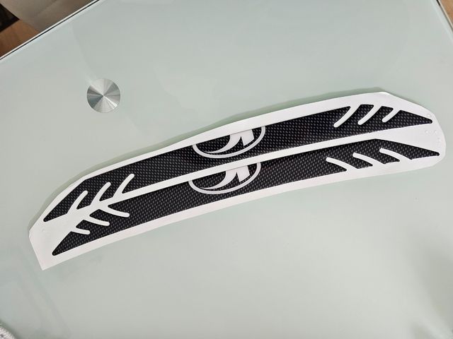 Pegatina Kymco Xciting 400i para  Asidero.