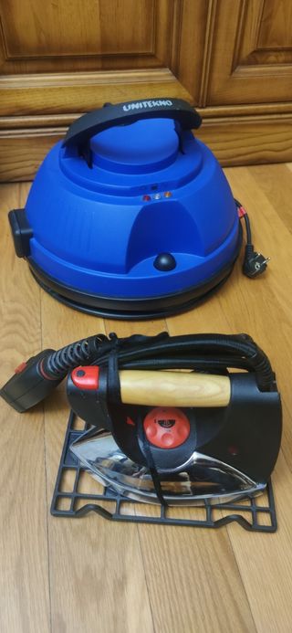 Plancha y máquina vapor NUEVA 