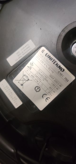 Plancha y máquina vapor NUEVA 