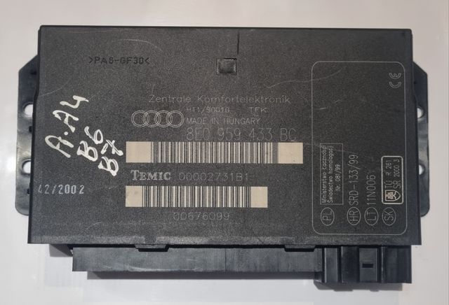 CENTRALITA DE CONFORT AUDI A4 1.9 TDI B6