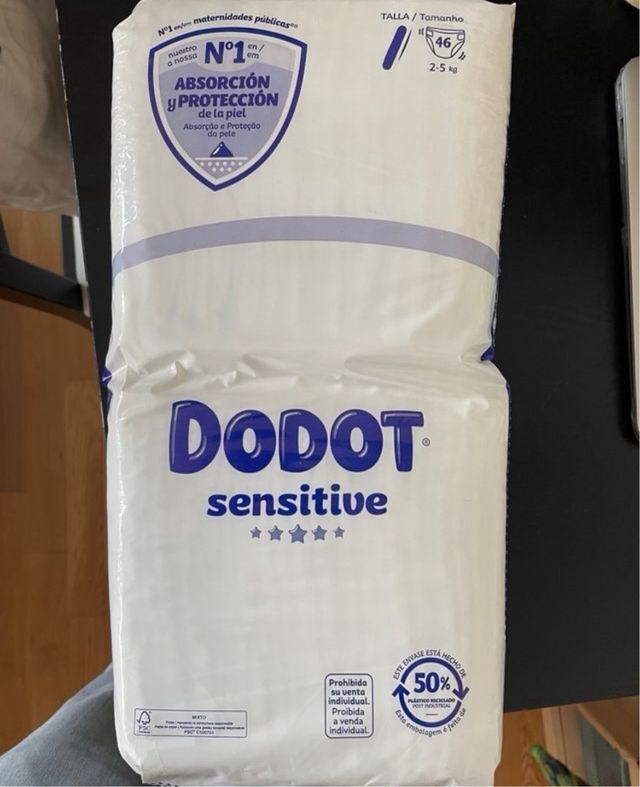 Pañales dodot sensitive nuevo sin estrenar