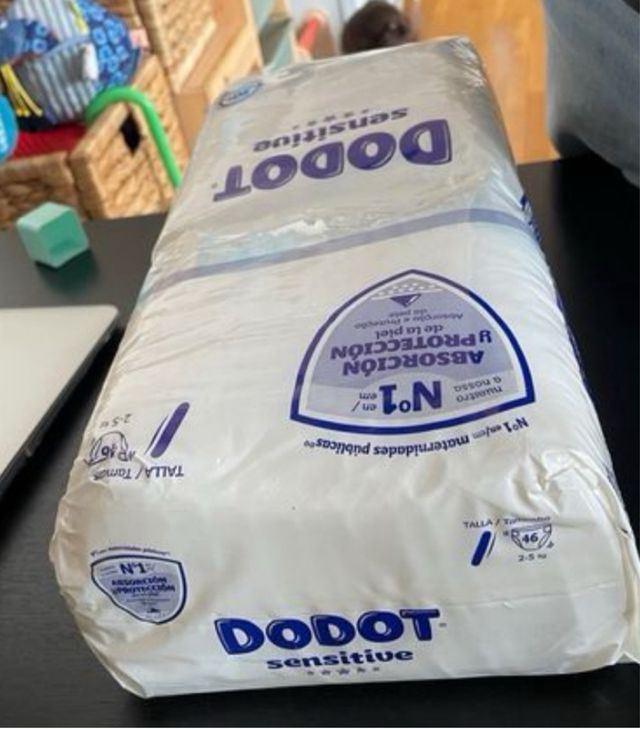 Pañales dodot sensitive nuevo sin estrenar