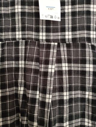 Camisa franela Zara 