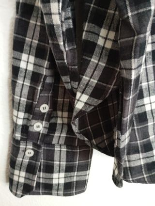 Camisa franela Zara 