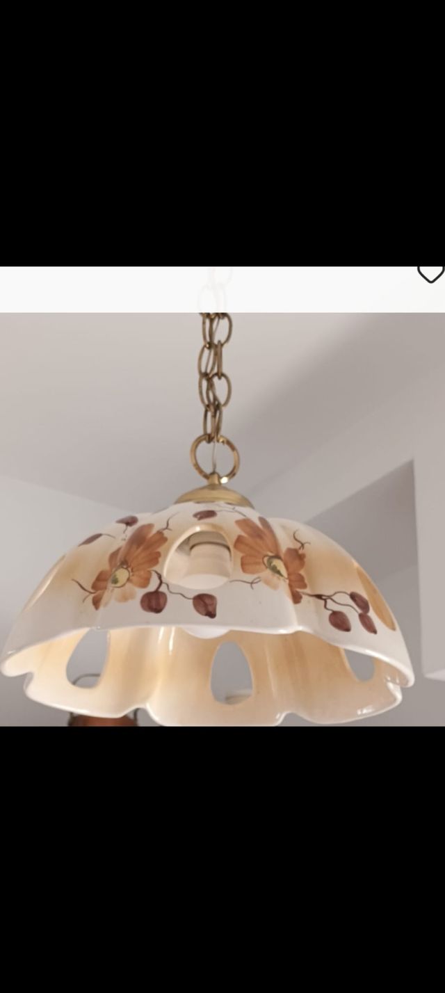 Lampada da soffitto in ceramica
