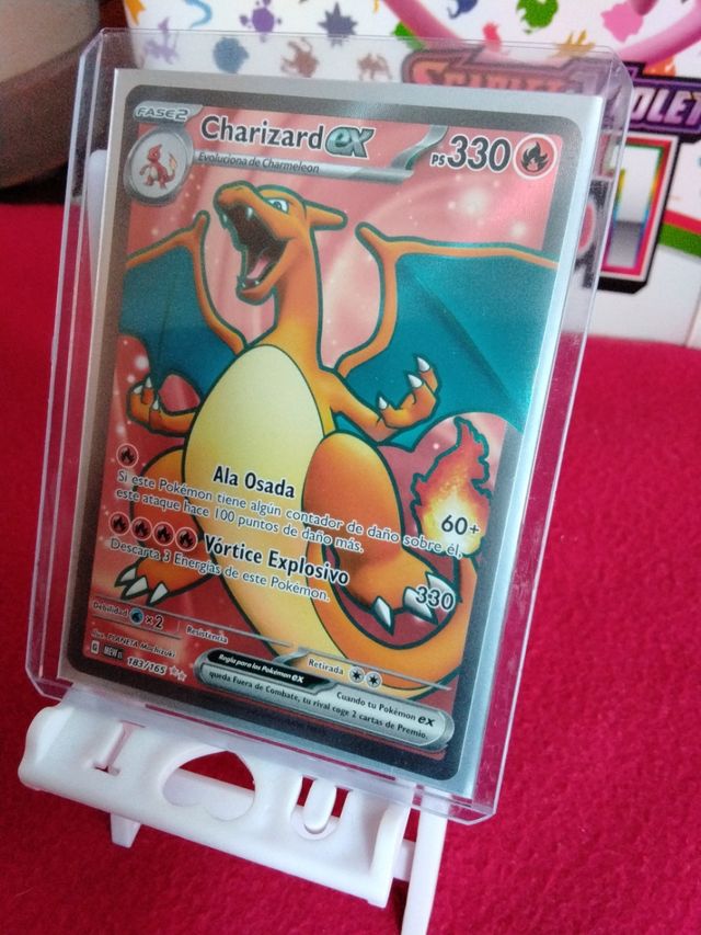 Carta Pokémon Charizard Ex N°183