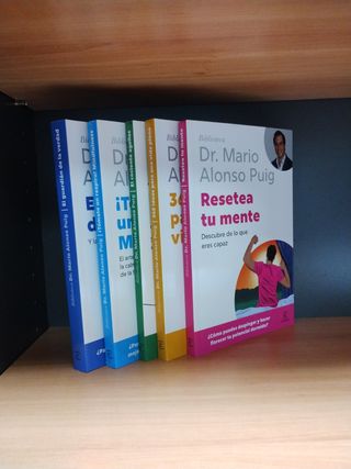 Pack 5 libros Mario Alonso Puig