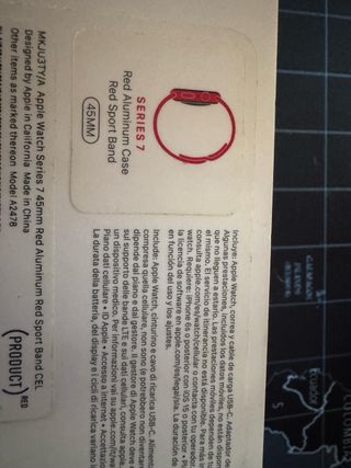 Apple Watch serie 7 GPSCELL