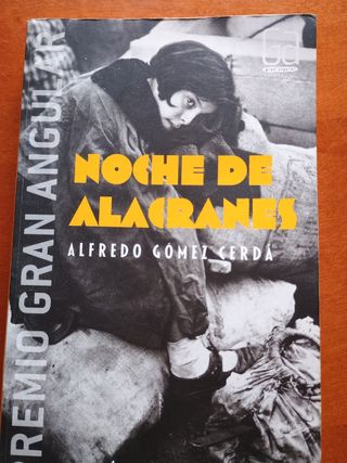 Libro lectura eso Noche de alacranes