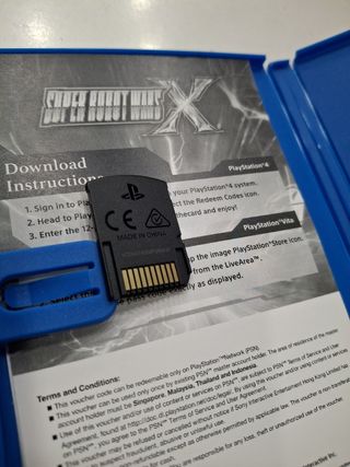 SUPER ROBOT WARS X PSVITA