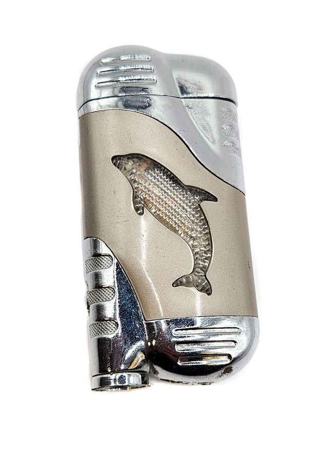 Mechero coleccionismo con delfin