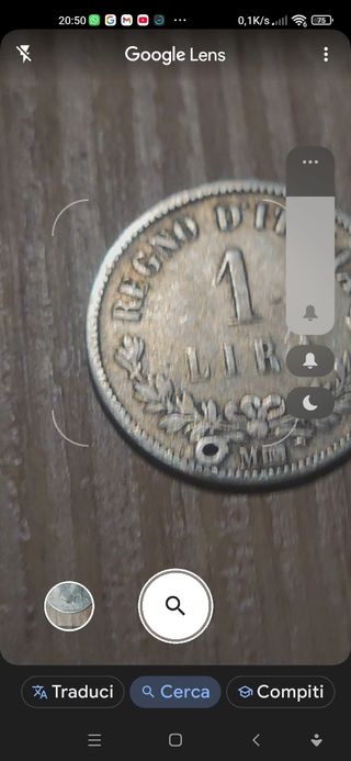 1 lira 1863